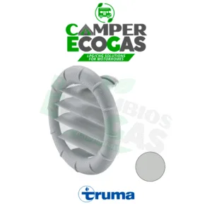 Truma Accesorio de aletas para pieza final EN-O para distribución de aire caliente o frío, gris