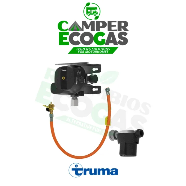 Truma MonoControl CS juego de taller, juego completo de regulador de gas de 30 mbar G.2