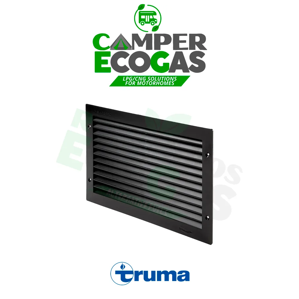 Truma rejilla de entrada de aire para sistema de aire acondicionado Saphir, rectangular - negro