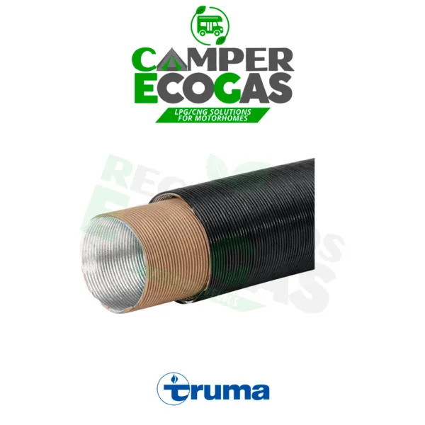 Truma-tubo-de-alcantarilla,-tubo-de-aire-caliente-aislado,-Ø-75-mm---2-m Truma tubo de alcantarilla, tubo de aire caliente aislado, Ø 75 mm - 2 m