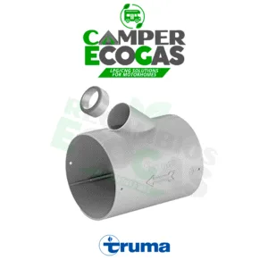 Truma pieza en Y para distribuidor de aire 65/72 mm, negro