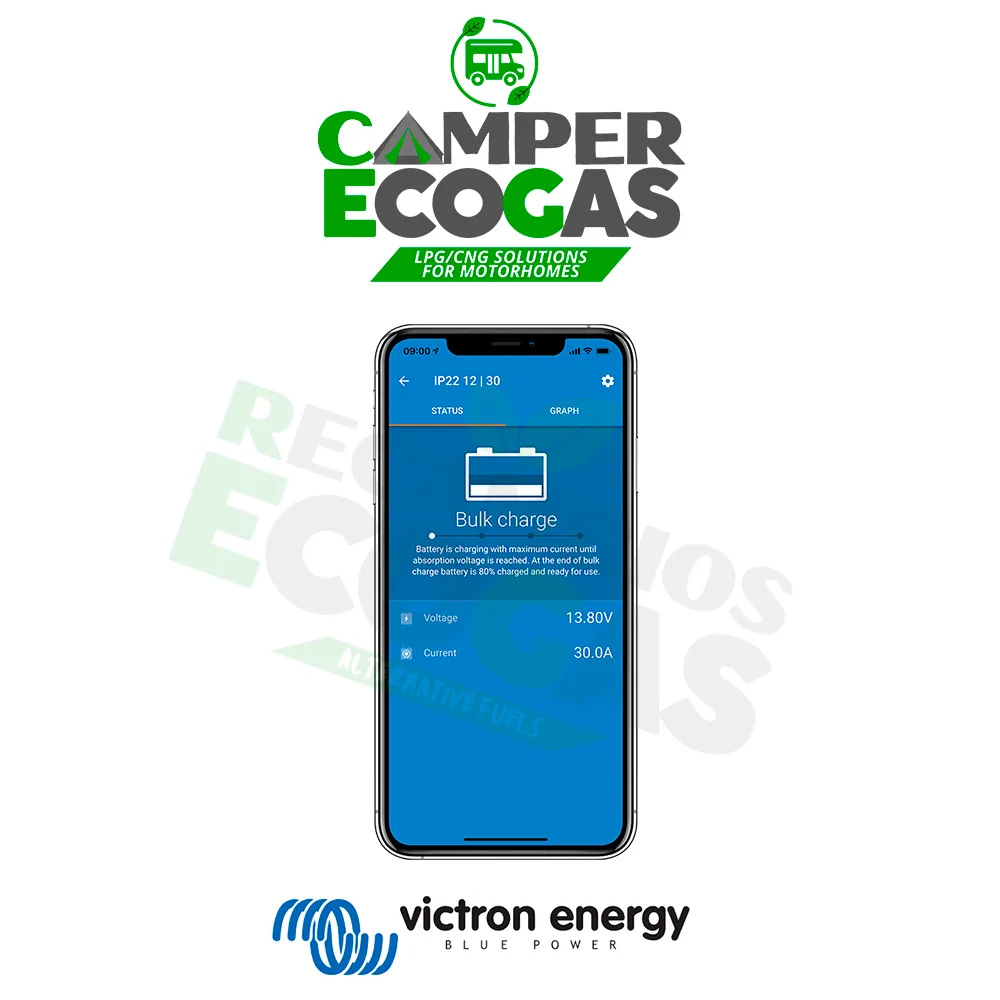 Victron Energy Blue Smart IP22 12/15(3) Cargador, 3 baterías