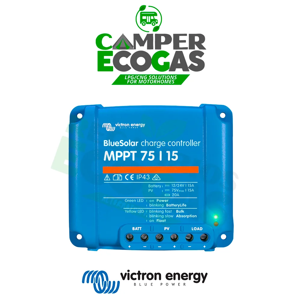 Victron Energy BlueSolar MPPT 100/15 Retail regulador de carga