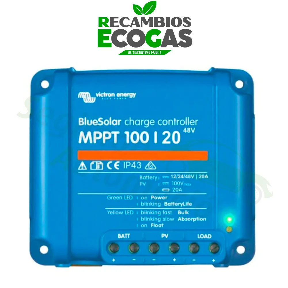 Victron Energy BlueSolar MPPT 100/20 48V Retail regulador de carga