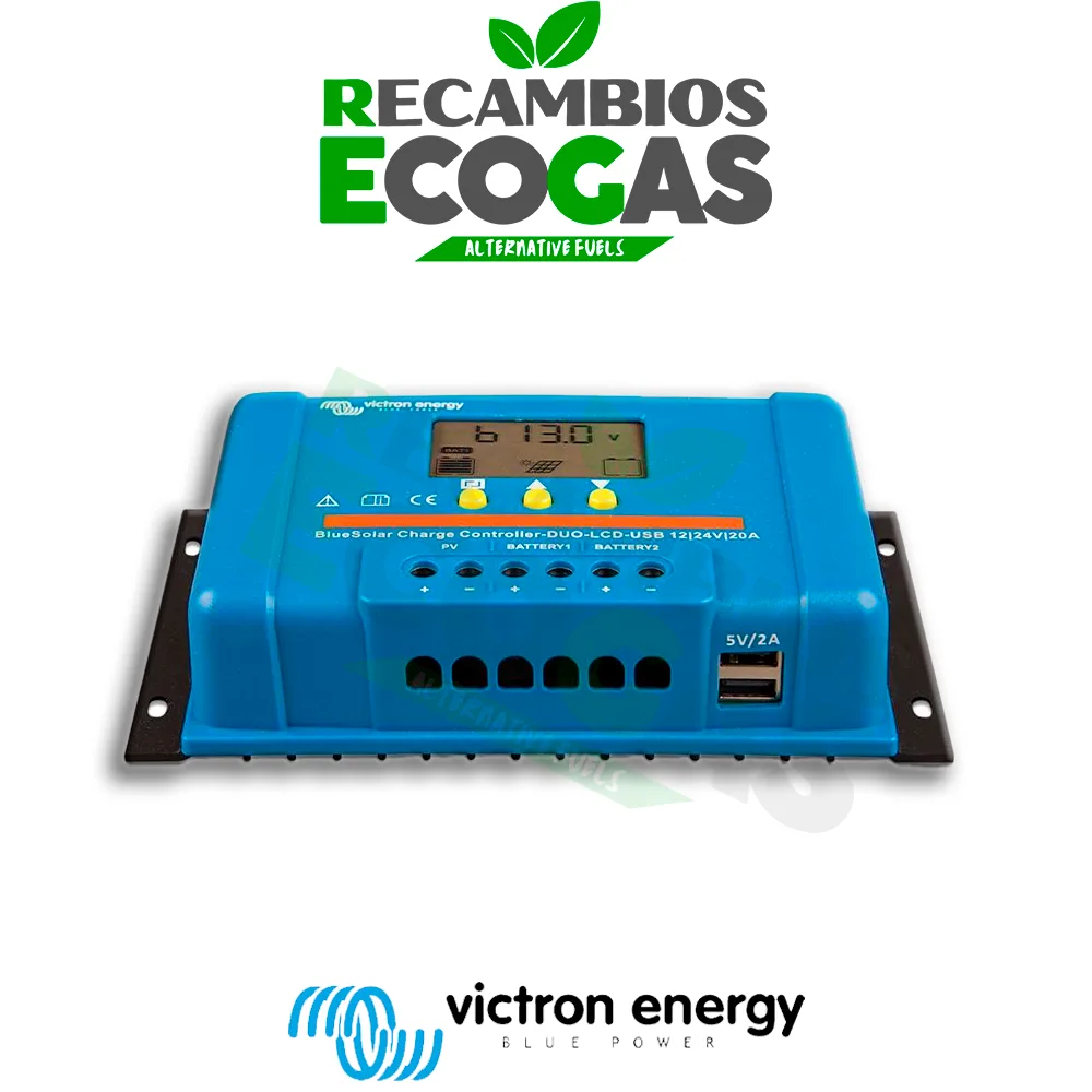 Victron Energy BlueSolar PWM DUO 12-24 V - 20A Regulador de carga 1 Victron Energy BlueSolar PWM DUO 12/24 V - 20A Regulador de carga