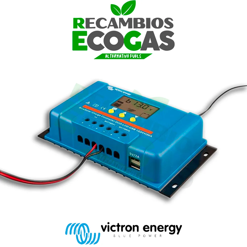 Victron Energy BlueSolar PWM DUO 12-24 V - 20A Regulador de carga 2 Victron Energy BlueSolar PWM DUO 12/24 V - 20A Regulador de carga