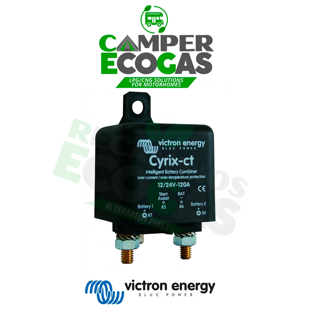 Victron Energy Cyrix-ct Retail 12/24 V 120A Interruptor de batería inteligente