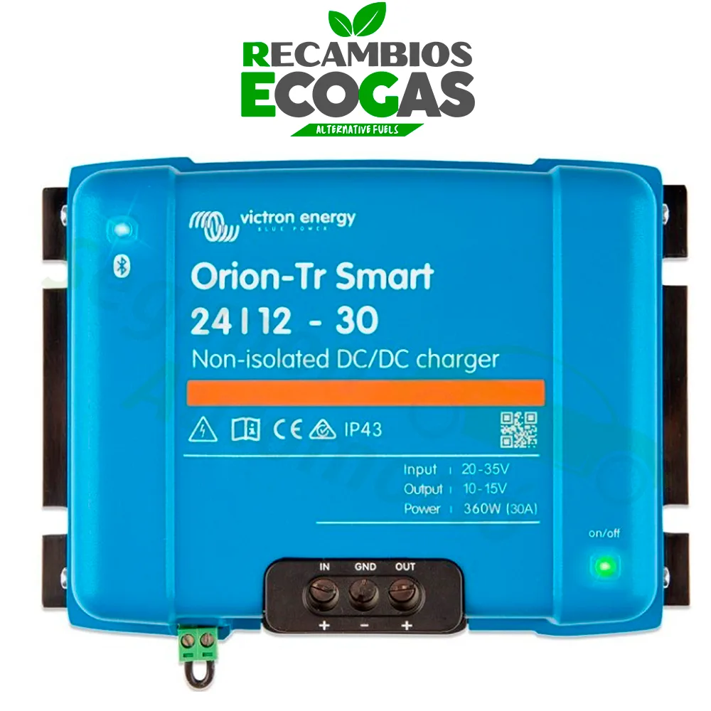 Victron Energy Orion-Tr Smart 24/12 V 30 A Cargador CC-CC no aislado