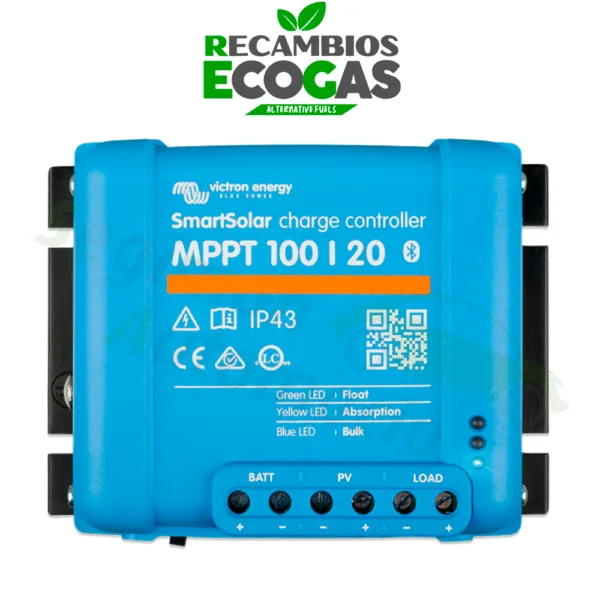 Victron Energy Smart Solar MPPT 12/24V 20Ah Bluetooth regulador de carga solar