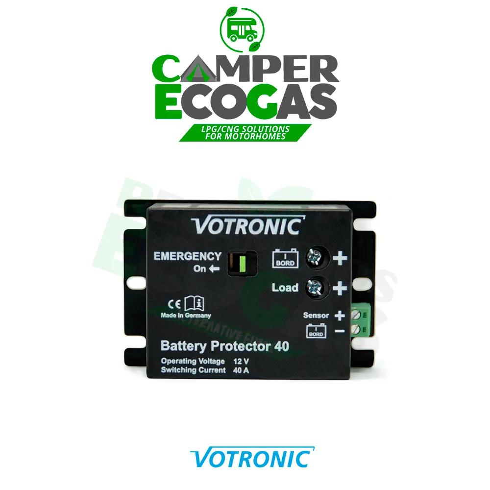 Votronic Battery Protector, protector de batería 40 A, motor