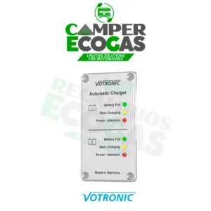 Votronic-Display-Remoto-S-sólo-para-Cargador-Automático-Duo Dometic DB1R estor con mosquitera blanco crema 410 x 480 mm