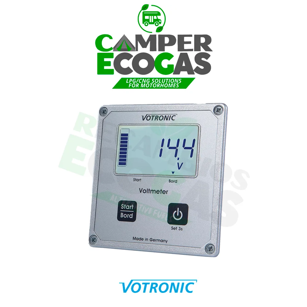 Votronic LCD voltímetro S