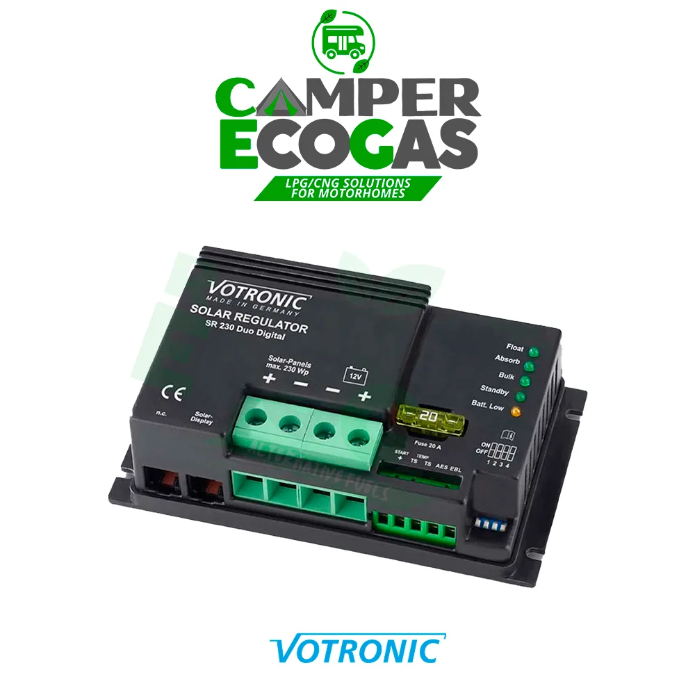 Votronic Solar Regulador SR 230 Duo Dig.