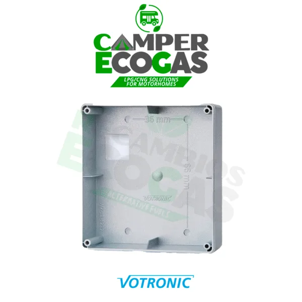 Votronic carcasa de superficie de plástico para LCD serie S