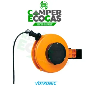 Votronic carrete de cable automático 5 m (máx. 16 A de corriente de carga o 2200 W)