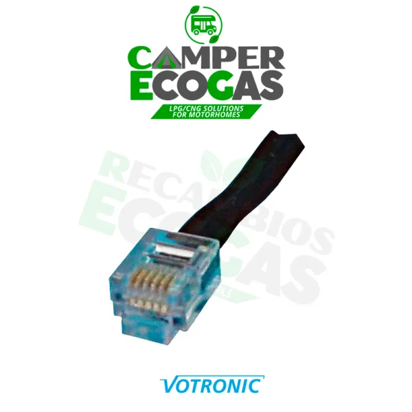 Votronic control cable/extensión 5m largo, 6 polos con acoplamiento modular