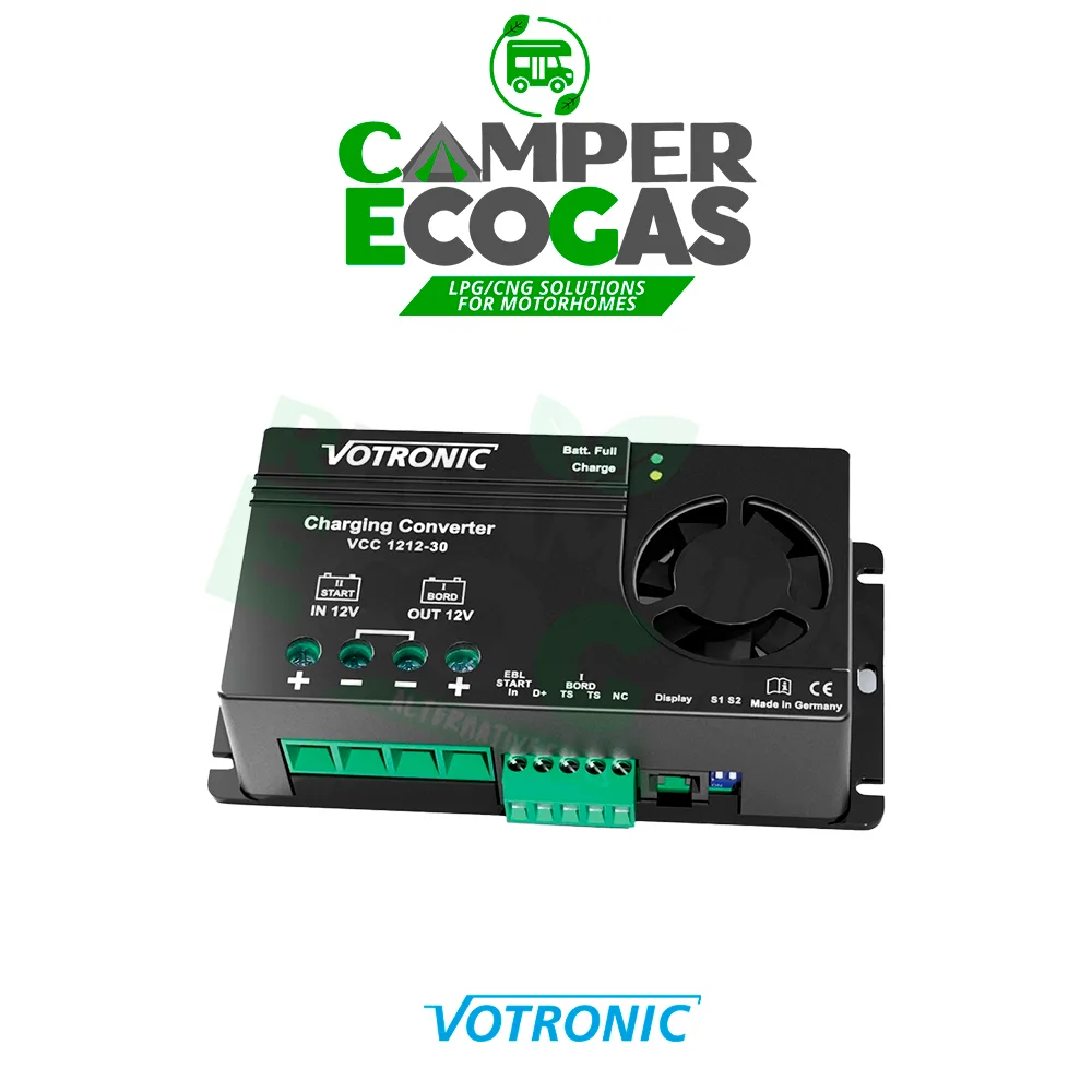Votronic convertidor rápido de batería, cargador de batería a batería B2B - VCC 1212-30