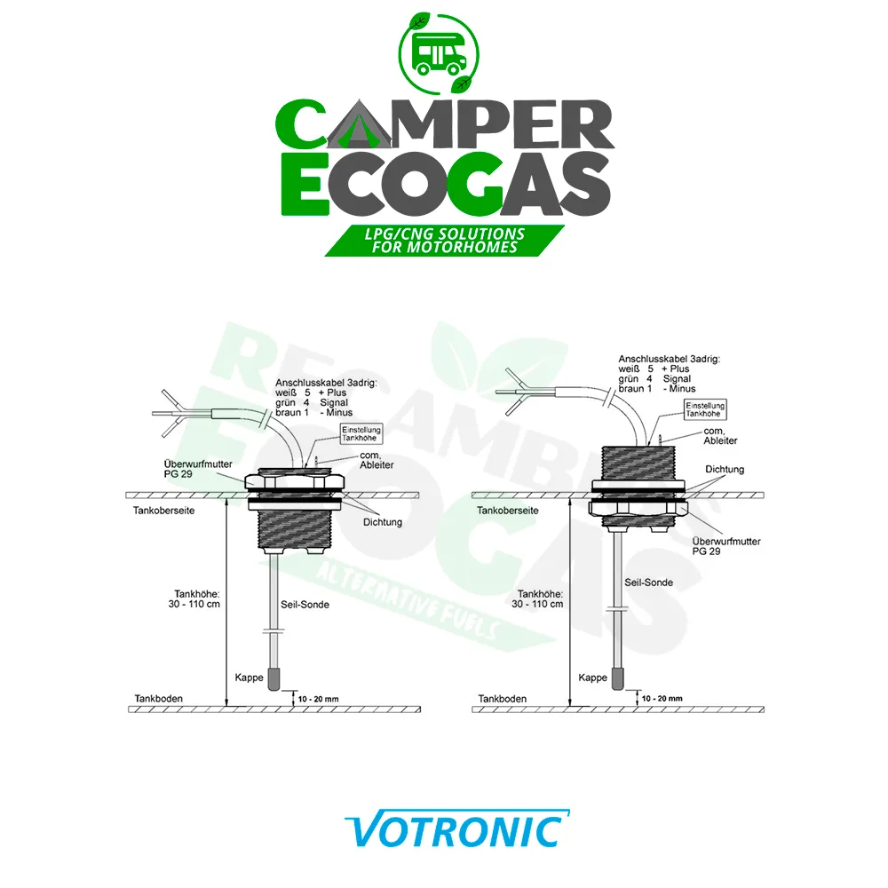 Votronic-electrodo-de-depósito-30-110-K-FL1 Votronic electrodo de depósito 30-110 K-FL
