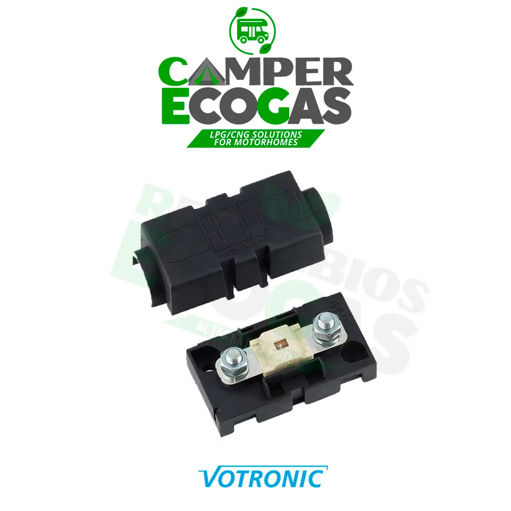 Votronic portafusibles de alta carga con tapa para fusibles atornillables de automoción