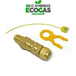 GOK regulador de gas EN61 1 kg/h 50 mbar con 2 salidas