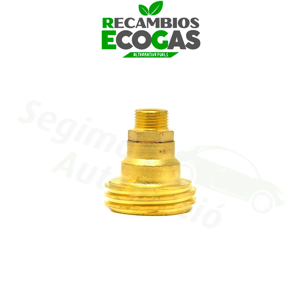 Adaptador de boquilla de suministro ACME con conexión para válvula de llenado en depósito de gas combustible de 4 agujeros