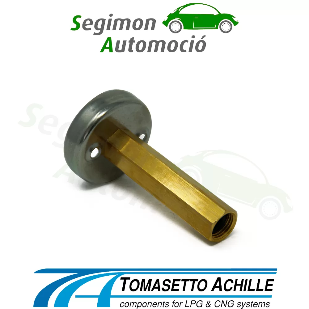 Adaptador GLP DISH Largo con rosca Interna M16