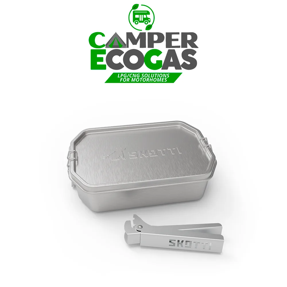 BOKS-camper SKOTTI Boks 1L | Caja de acero inoxidable 1 L