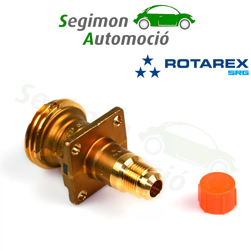 Boquilla de suministro ACME recta para repostaje externo para conexión de manguera de llenado