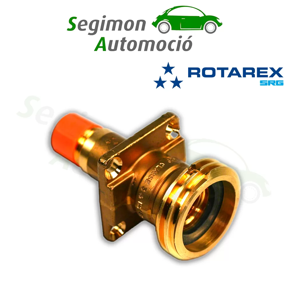 Boquilla de suministro ACME recta para repostaje externo para conexión de manguera de llenado