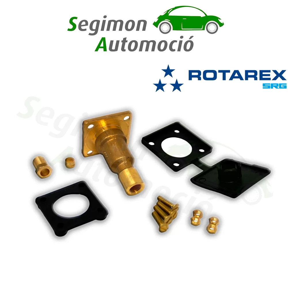 Boquilla de suministro recta de base plana W21,8 para tubería de cobre de 8 mm