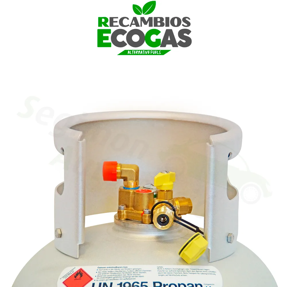 Botella GLP Autocaravana Aluminio ALUGAS 33,3L