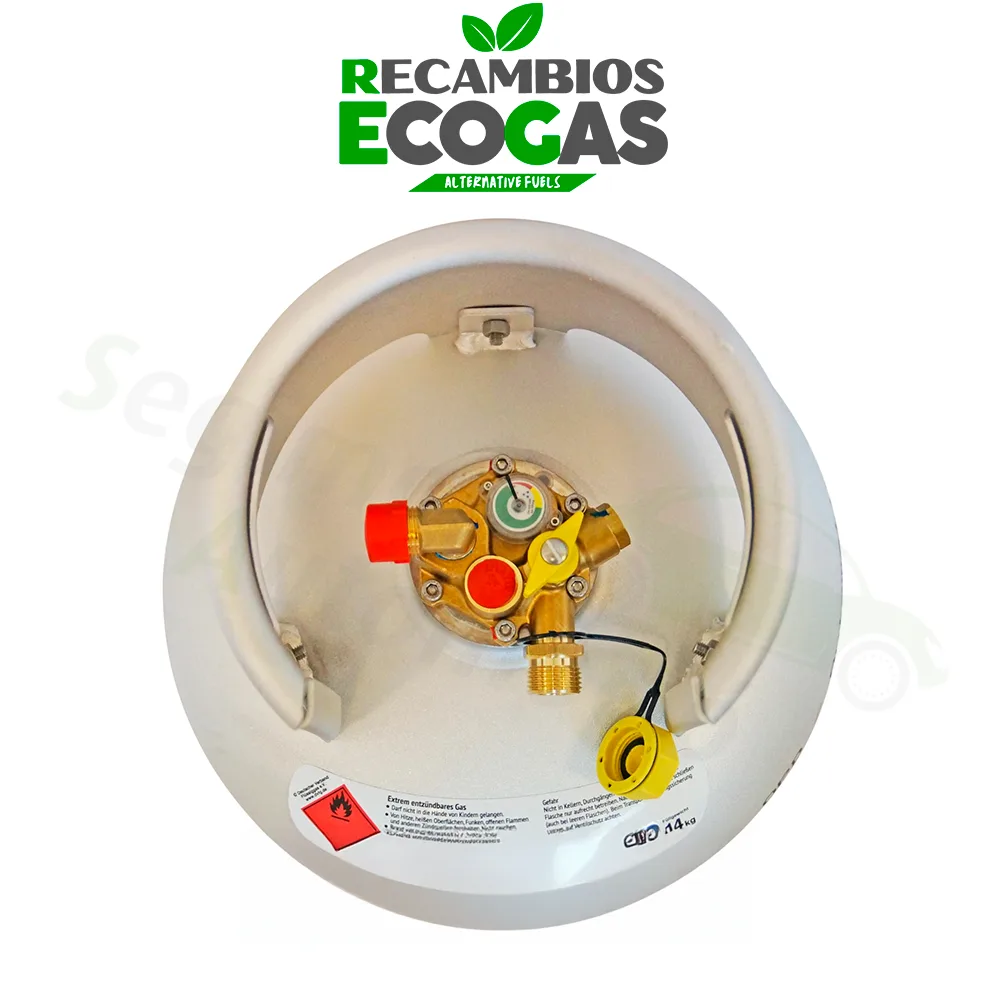 Botella GLP Autocaravana Aluminio ALUGAS 33,3L