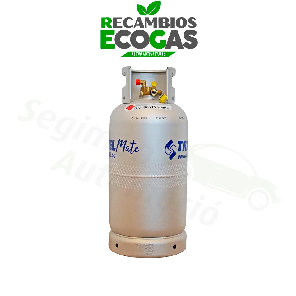 Botella GLP Autocaravana Aluminio ALUGAS 33,3L