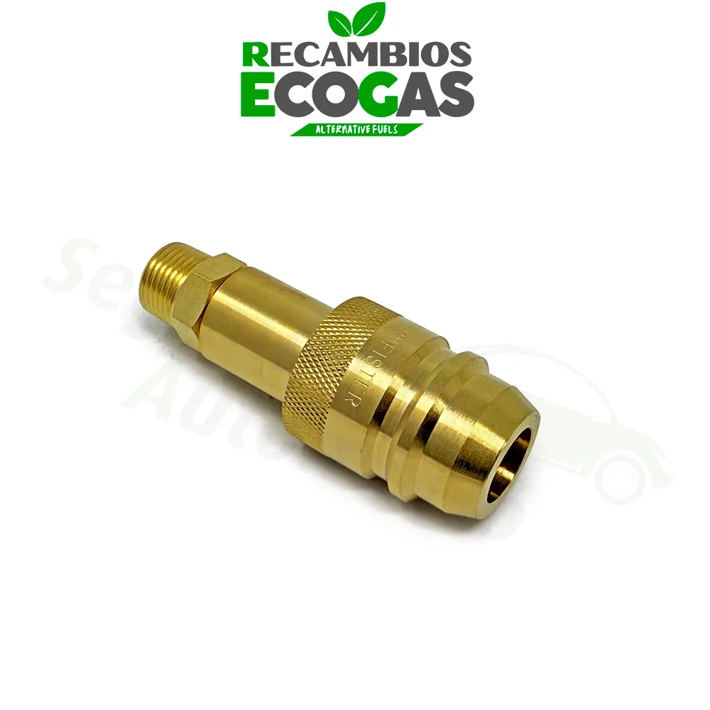 DREHMEISTER-Euronozzle-Adaptador-GPL-con-rosca-NPT-de-3-8-valvula-de-llenado-deposito-de-4-orificios-1-png.webp EURONOZZLE Adaptador GPL con conexión de 3/8" para válvula de llenado en tanque de gas combustible de 4 orificios (sin válvula antirretorno)