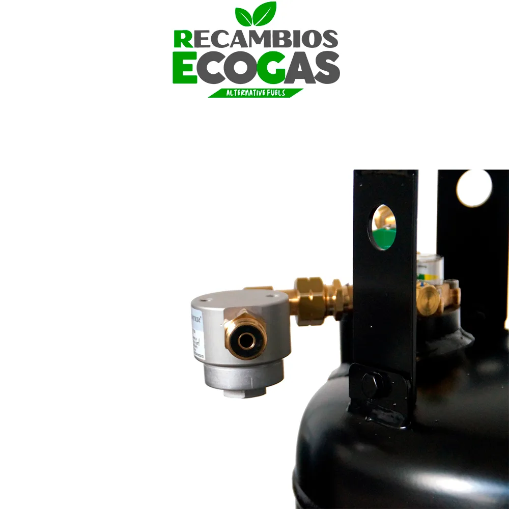 DREHMEISTER Filtro para cilindros GLP 21,8 LH x G12 recto - angulado - horizontal