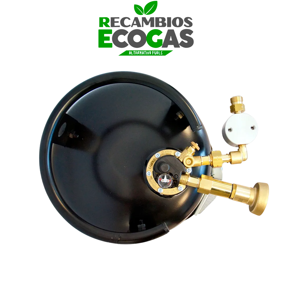 DREHMEISTER Filtro para cilindros GLP 21,8 LH x G12 recto - angulado - horizontal