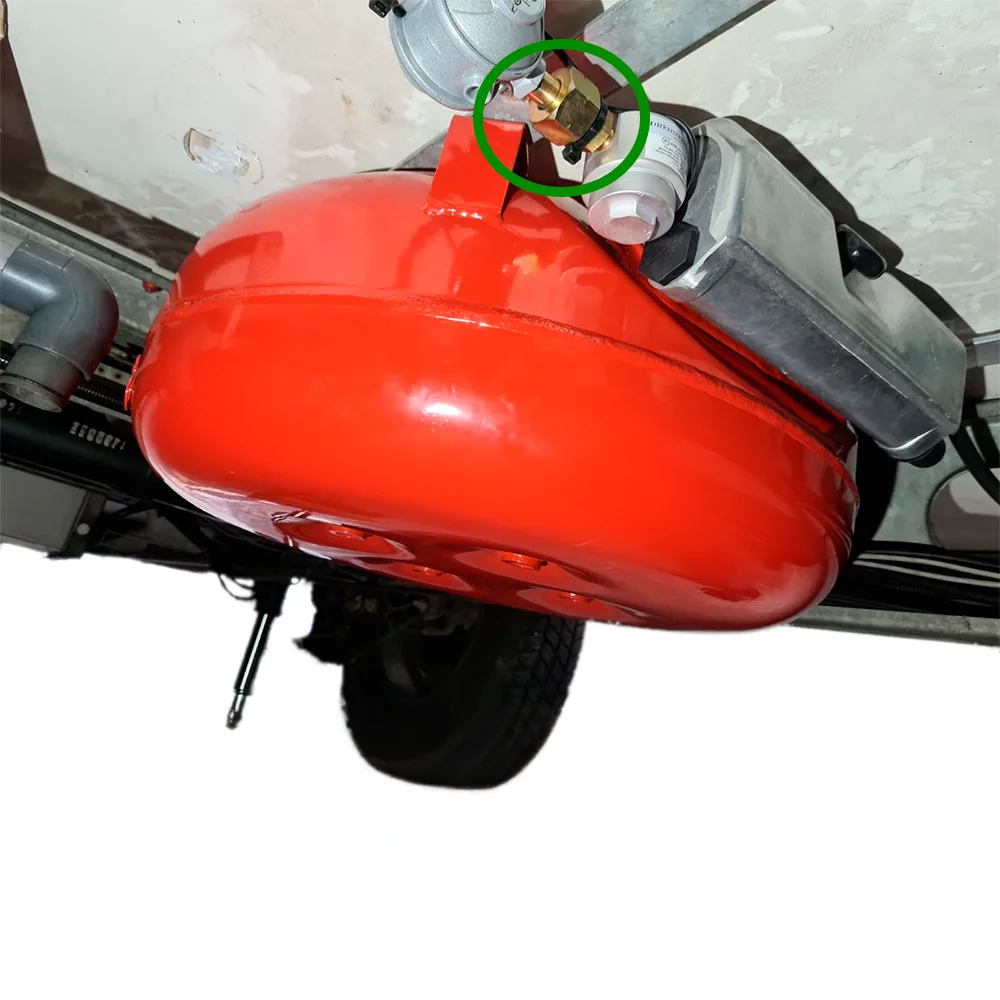 DREHMEISTER SMART Filtro para cilindros GLP W21,8 x 1/14 LH - versión larga