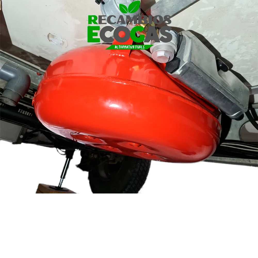 Depósito de gas combustible 58 litros, 630x225 mm