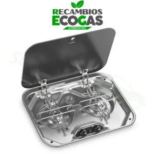 Dometic Placa de 2 fuegos PI8062M