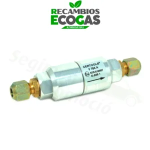 Conexión de filtro sinterizado para boquilla de suministro W21,8