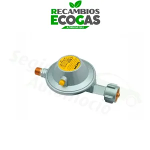 GOK regulador de gas EN61 1 kg/h 50 mbar con 2 salidas