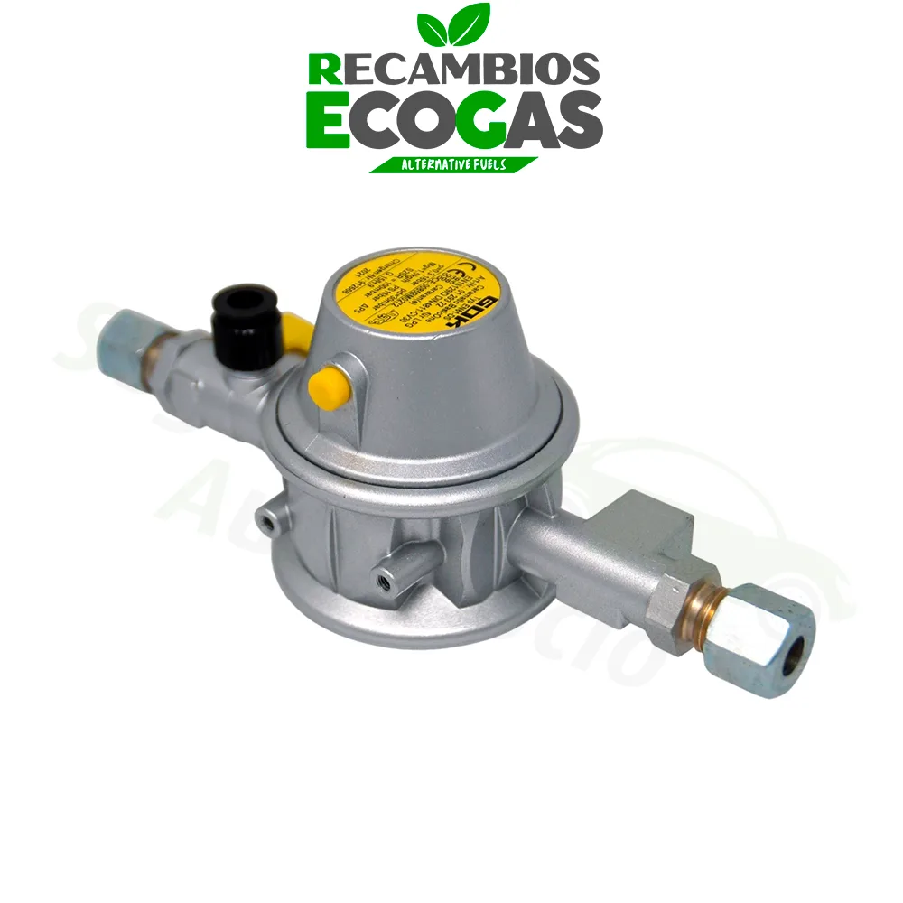 GOK Caramatic BasicOne sistema regulador 30 mbar EN61- 1,5 kg/h RVS 8 mm