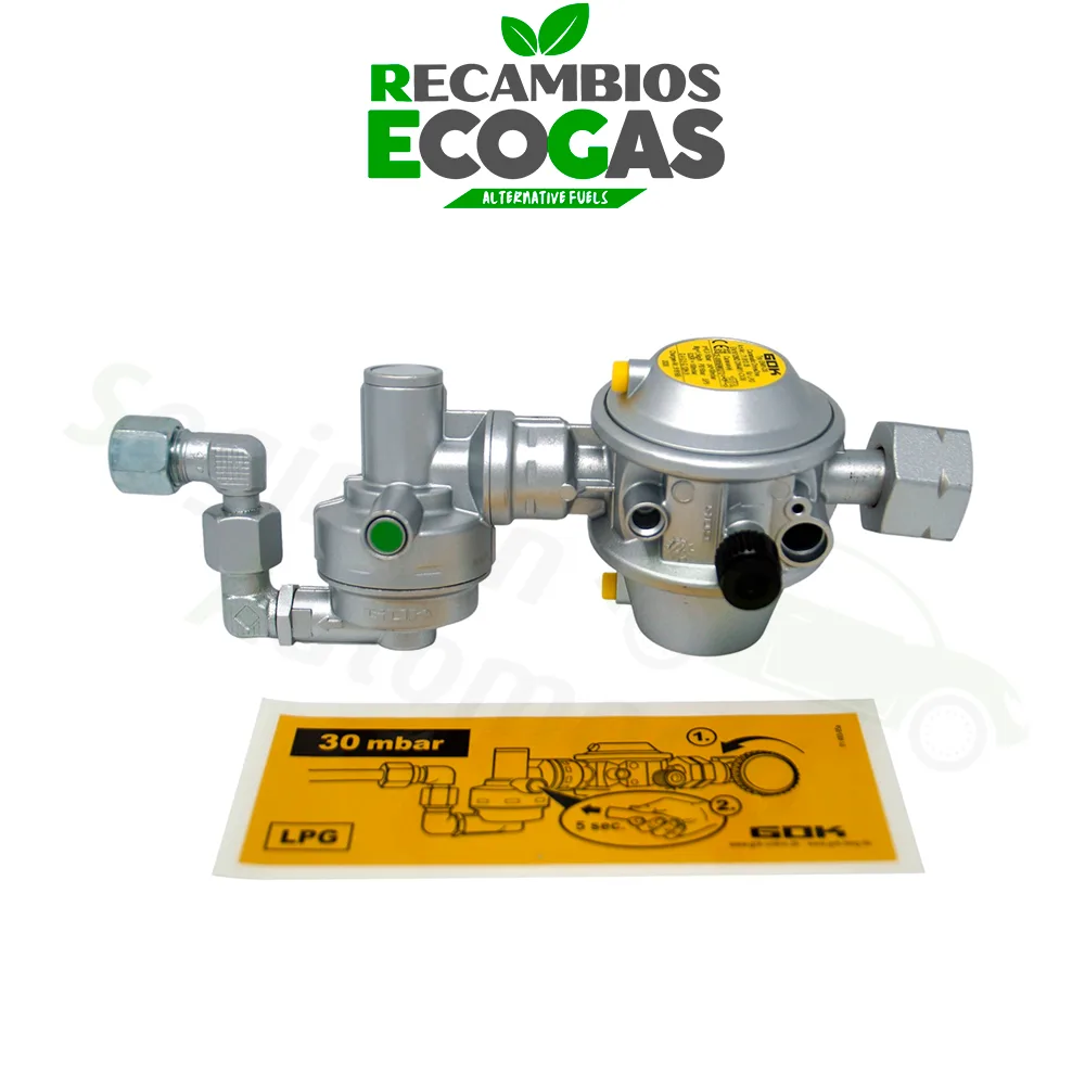 GOK Caramatic DriveOne CS 30 mbar 1,5 kg/h - posición 90°