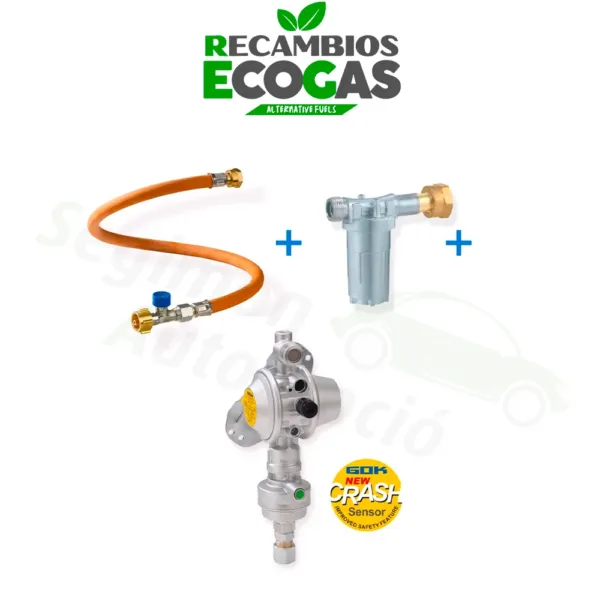 Juego GOK Caramatic DriveOne 30/10/8 horiz. 1x Con.DriveKLF450, 1x Con.Clean CS-Péndulo SV