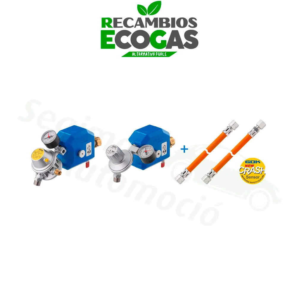 GOK Caramatic SafeDrive Plus 30mbar 1,5 kg/h G.12 KLF x RVS10/8 SV