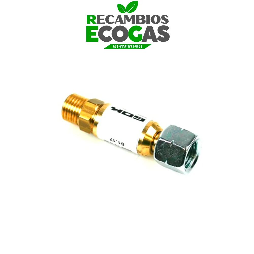 GOK protección contra ruptura de manguera 50 mbar 1/4" izquierda