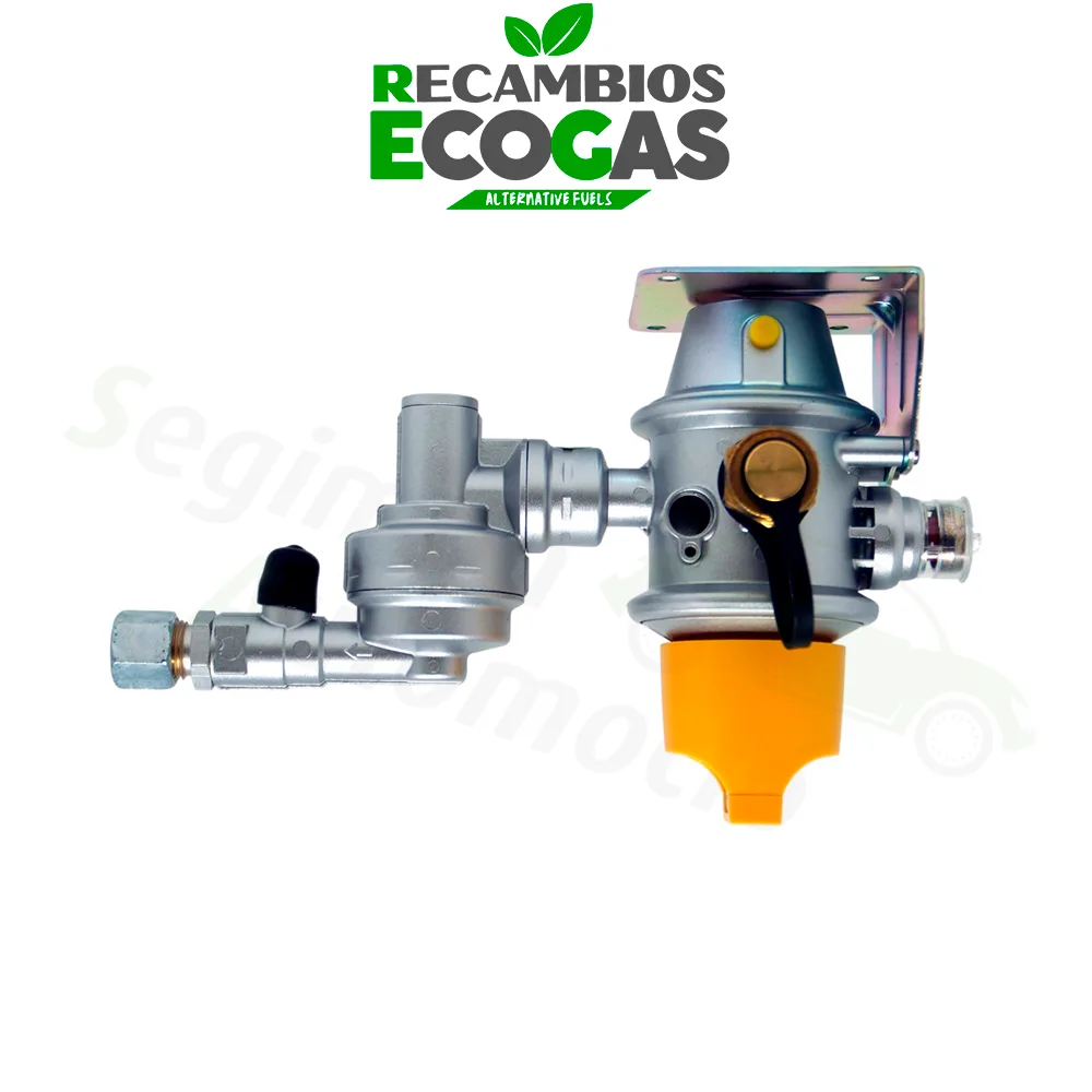GOK Regulador de presión de gas Caramatic DriveTwo Crash-Sensor 1,5 kg/h - posición horizontal