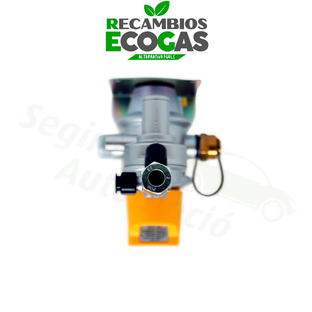GOK Regulador de presión de gas Caramatic DriveTwo Crash-Sensor 1,5 kg/h - posición horizontal