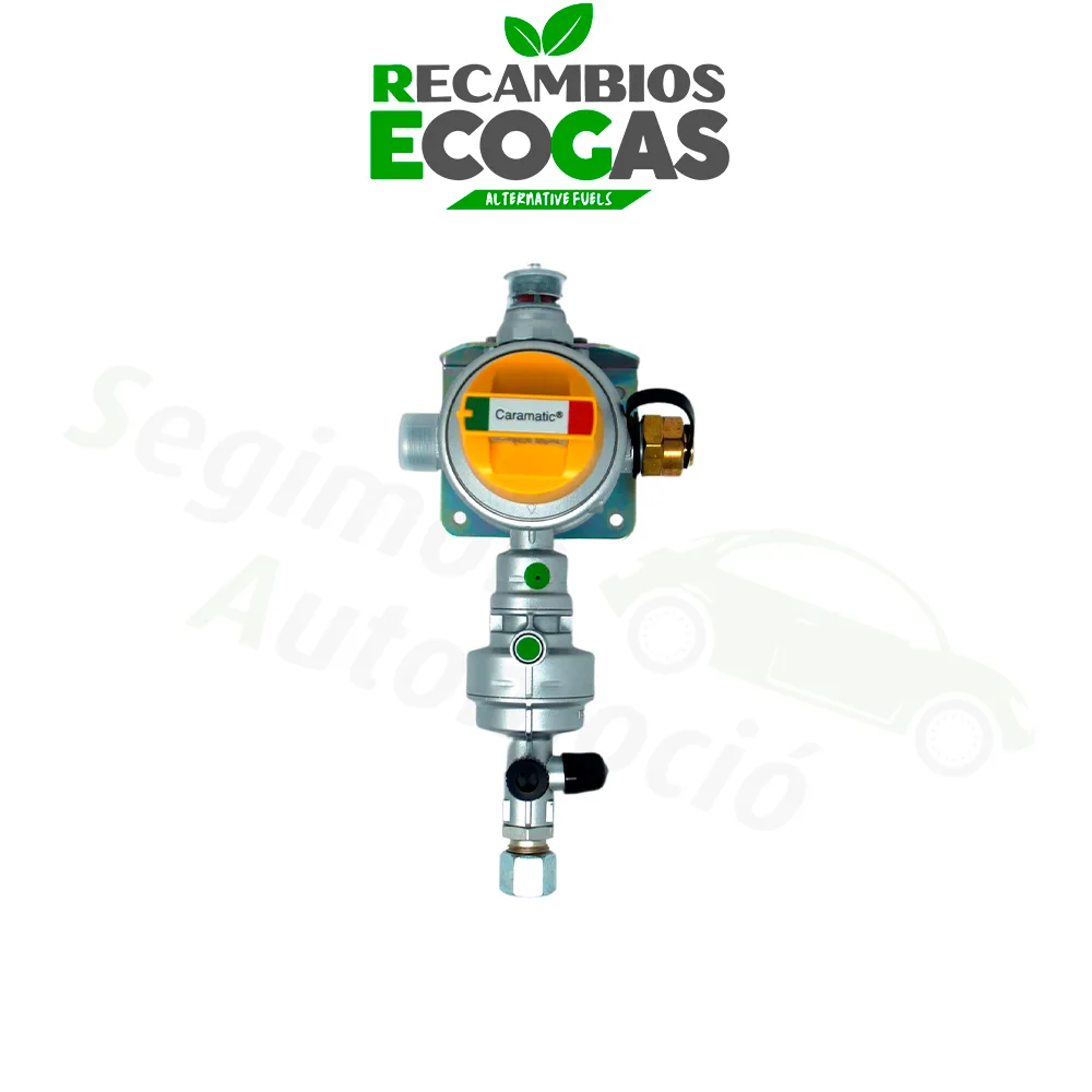 GOK Regulador de presión de gas Caramatic DriveTwo Crash-Sensor 1,5 kg/h - posición vertical