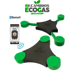 GOK regulador de presión GLP Caramatic BasicOne EN61 0,8kg/h 50mbar - KLF x G1/4LH-KN-90° PRV